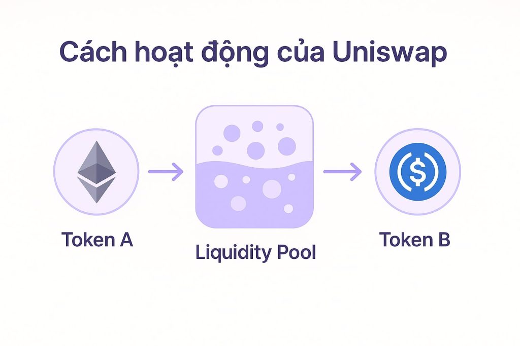 swap token trên uniswap